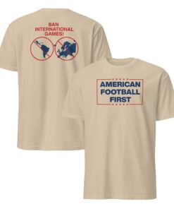 American Football First Ban International Games Shirt