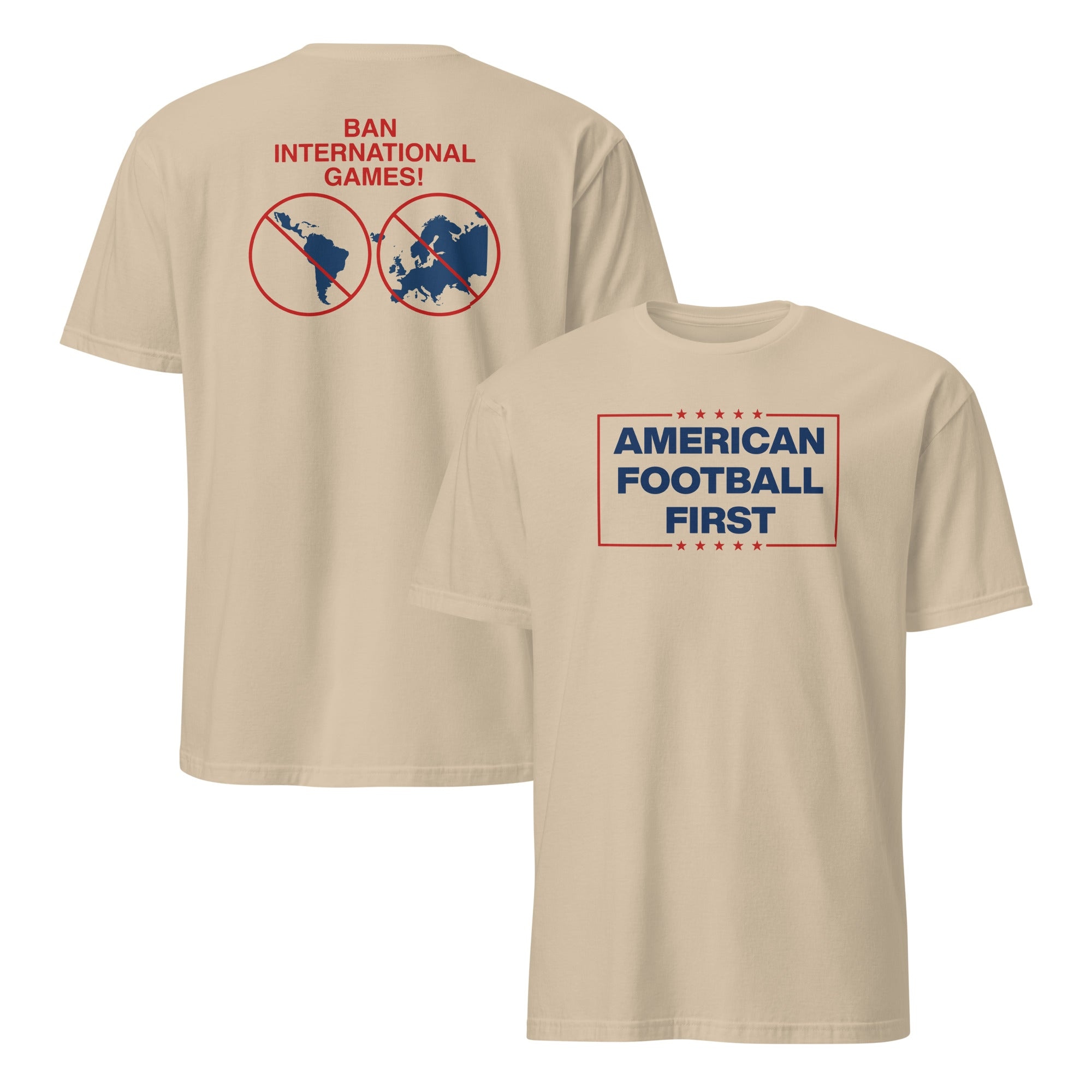 American Football First Ban International Games Shirt American Football First Ban International Games Shirt