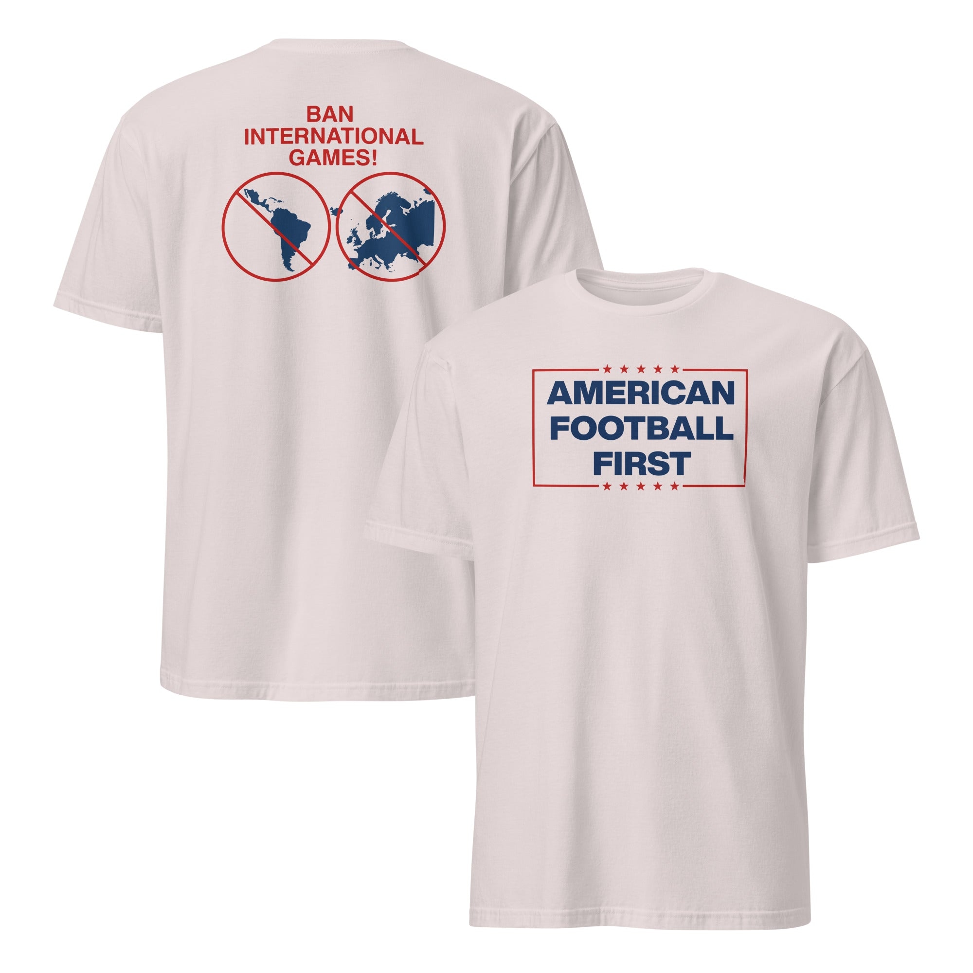 American Football First Ban International Games Shirt American Football First Ban International Games Shirt