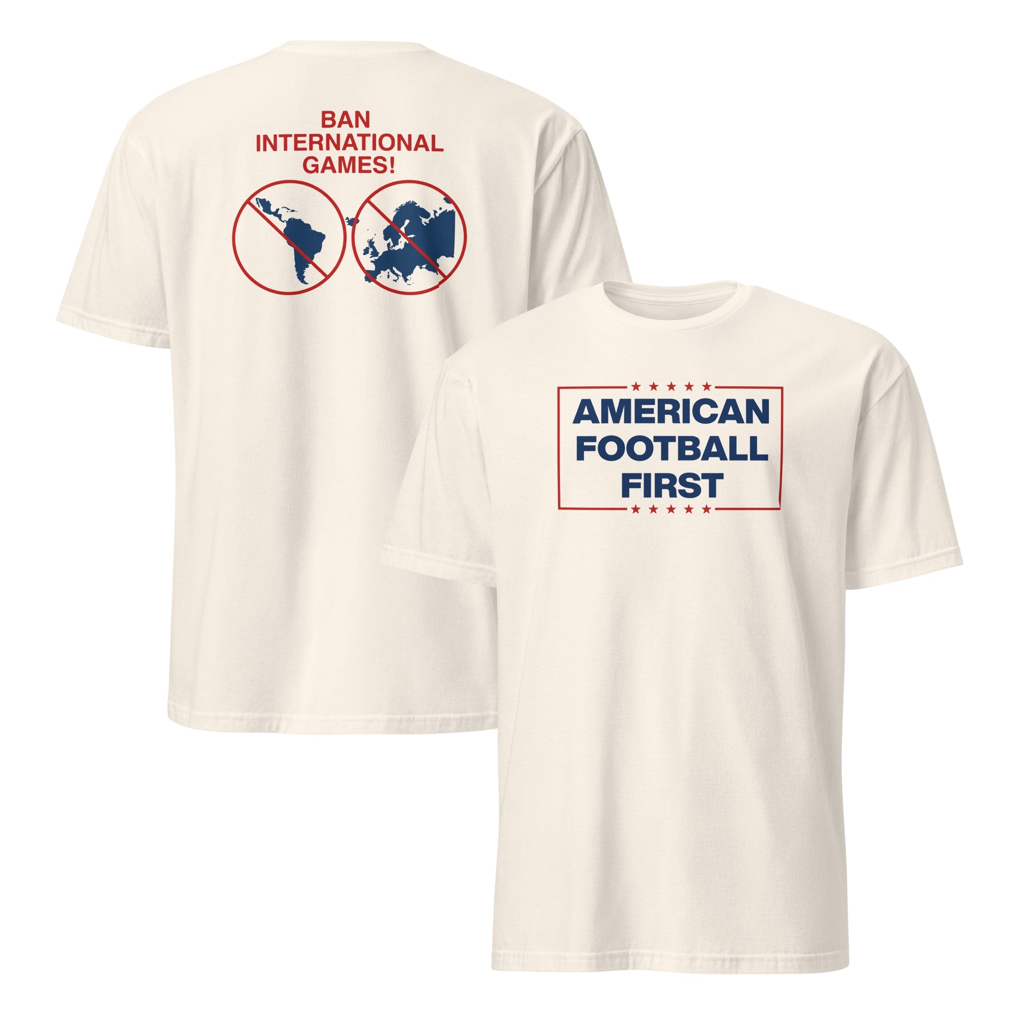American Football First Ban International Games Shirt American Football First Ban International Games Shirt
