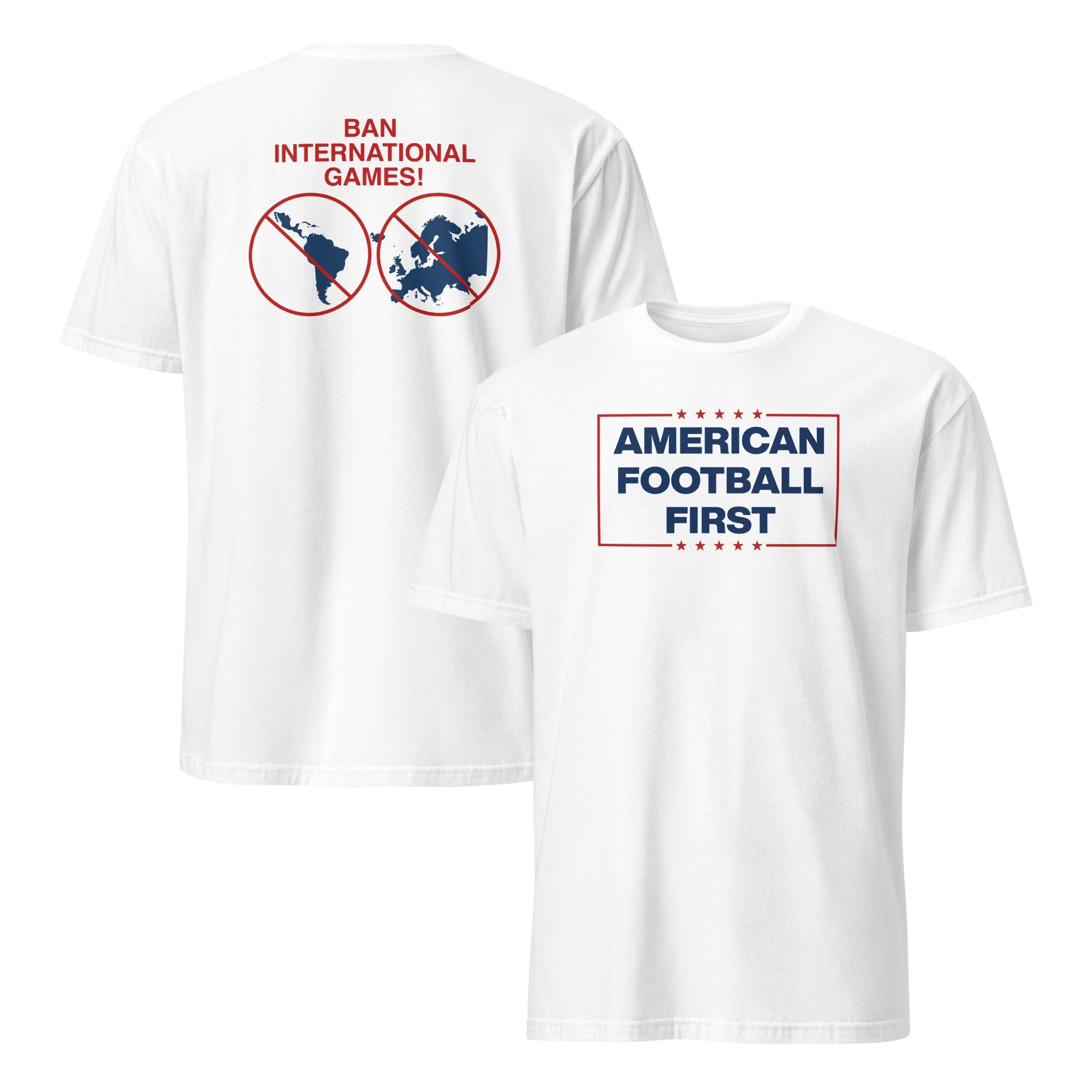 American Football First Ban International Games Shirt American Football First Ban International Games Shirt