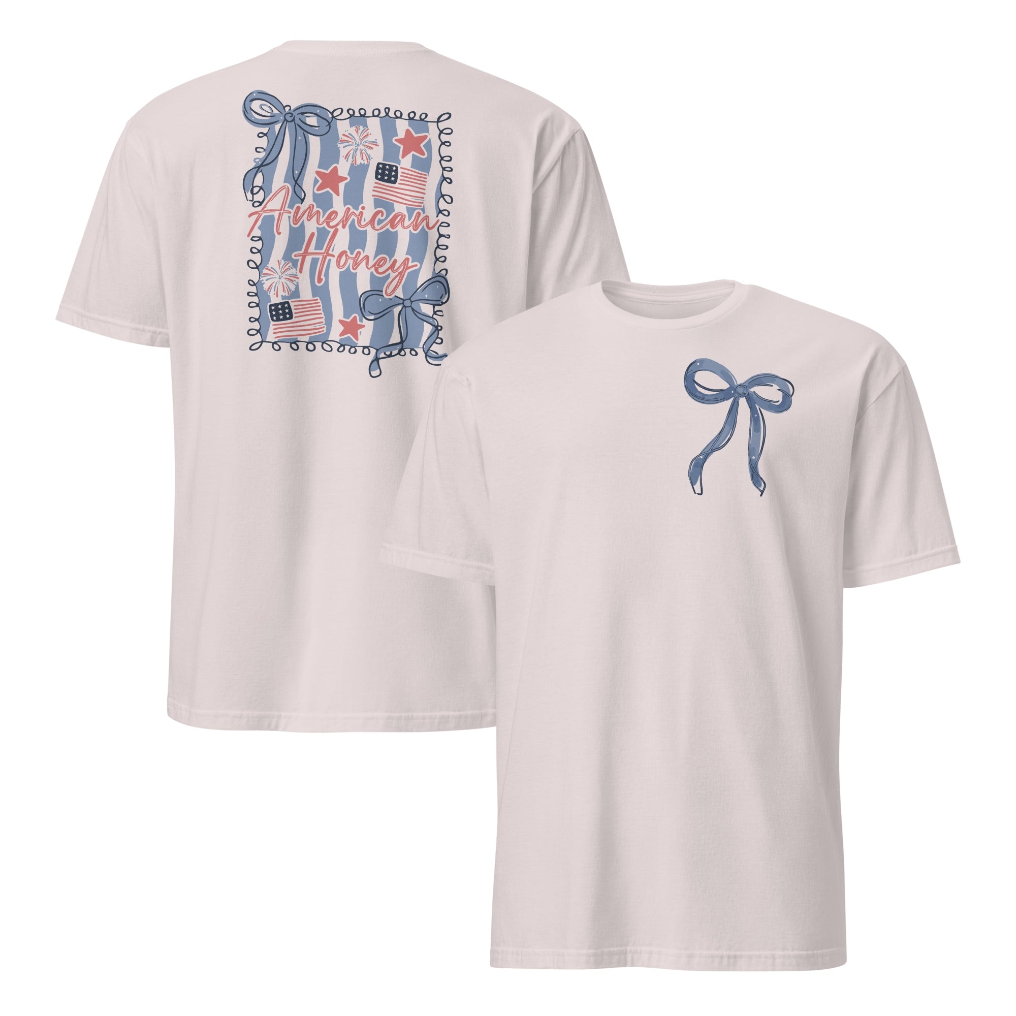 American Honey Shirt – Coquette 4th of July Graphic Tee American Honey Shirt – Coquette 4th of July Graphic Tee
