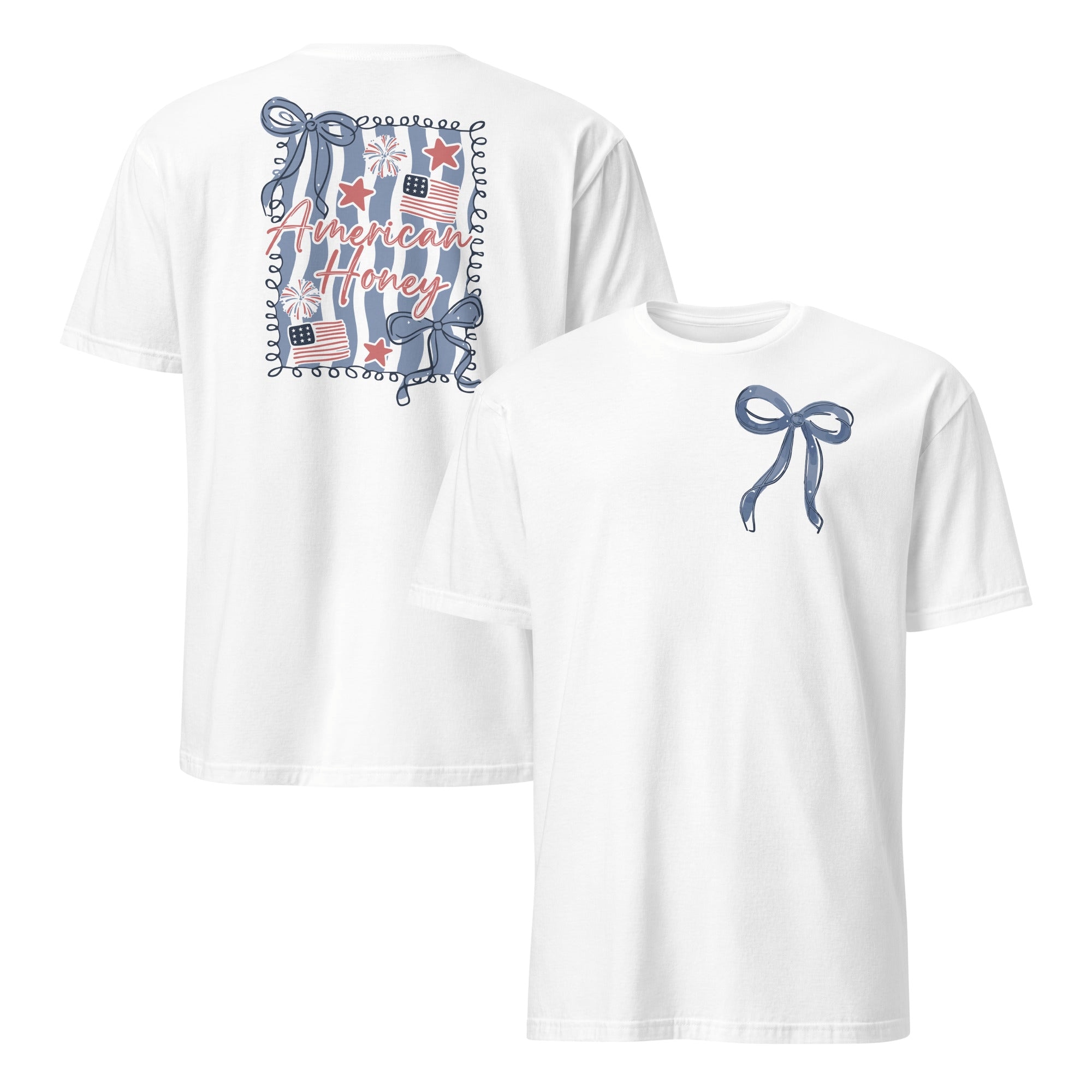 American Honey Shirt – Coquette 4th of July Graphic Tee American Honey Shirt – Coquette 4th of July Graphic Tee