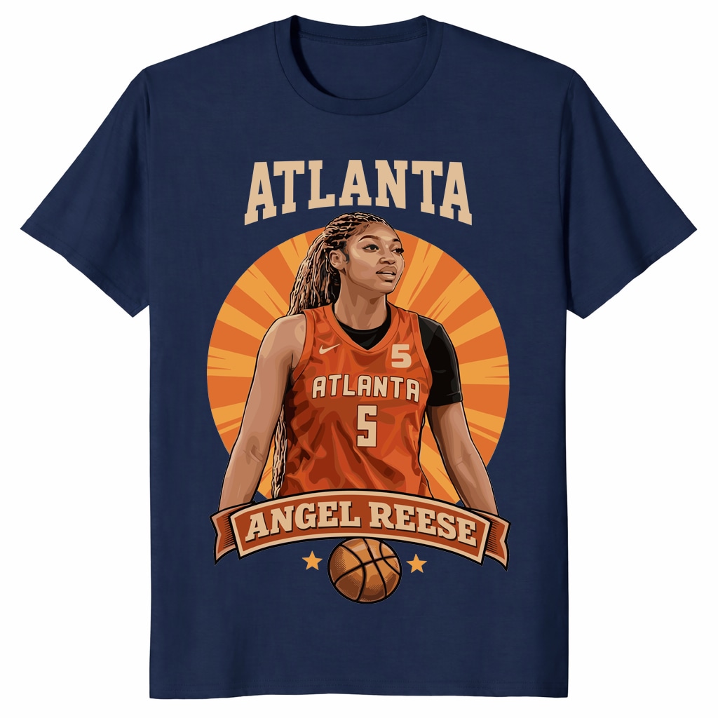 Angel Reese Atlanta Dream Shirt – WNBA Basketball Fan Tee Angel Reese Atlanta Dream Shirt – WNBA Basketball Fan Tee