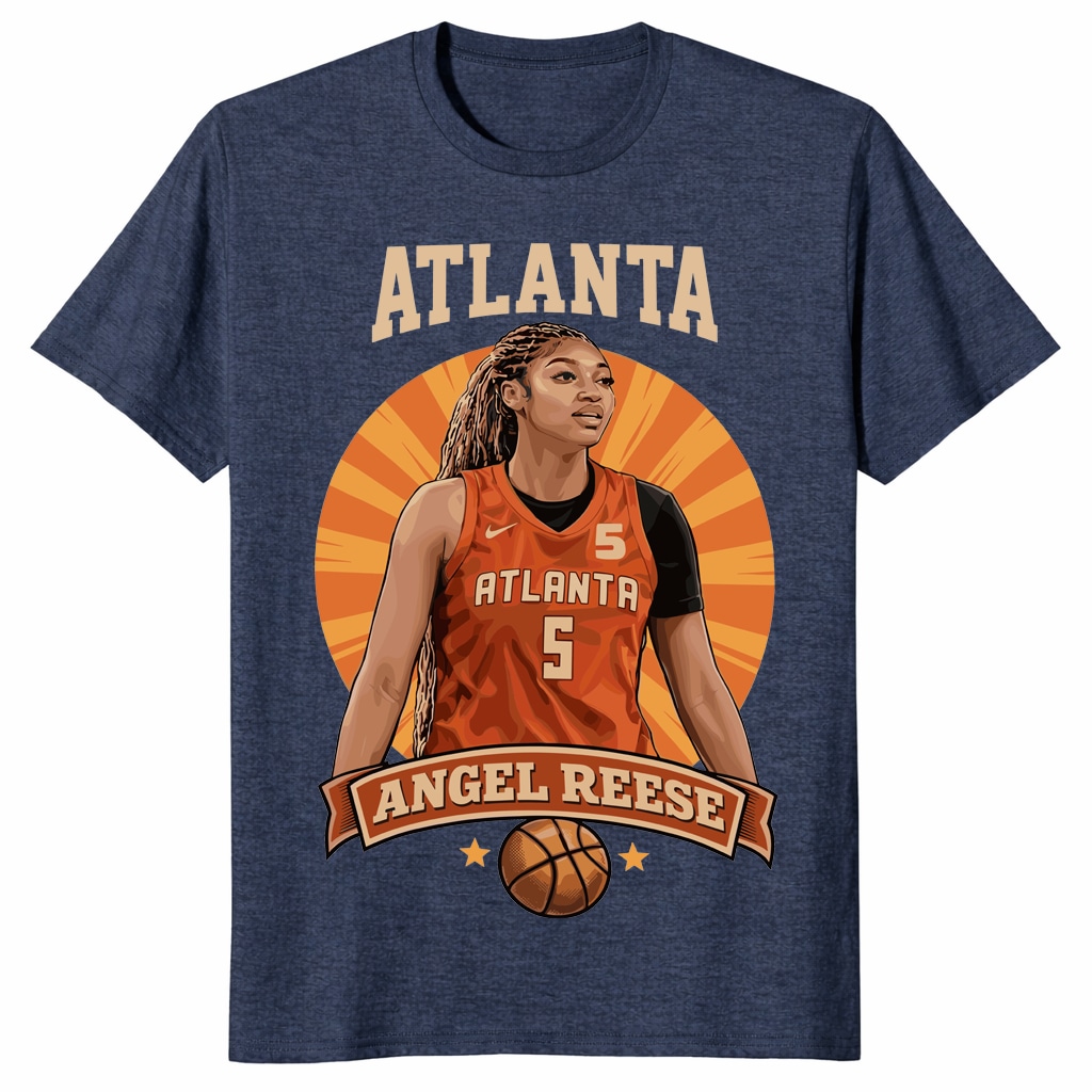 Angel Reese Atlanta Dream Shirt – WNBA Basketball Fan Tee Angel Reese Atlanta Dream Shirt – WNBA Basketball Fan Tee