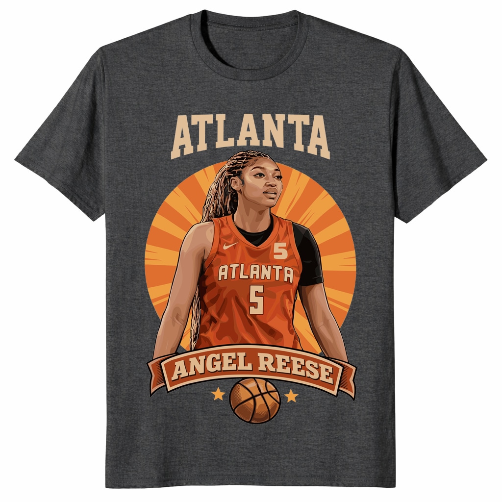 Angel Reese Atlanta Dream Shirt – WNBA Basketball Fan Tee Angel Reese Atlanta Dream Shirt – WNBA Basketball Fan Tee