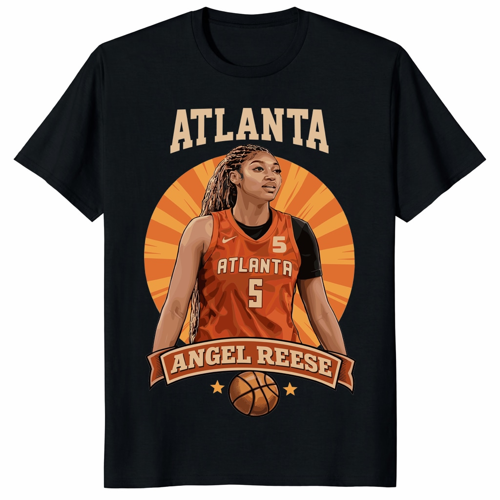 Angel Reese Atlanta Dream Shirt – WNBA Basketball Fan Tee Angel Reese Atlanta Dream Shirt – WNBA Basketball Fan Tee