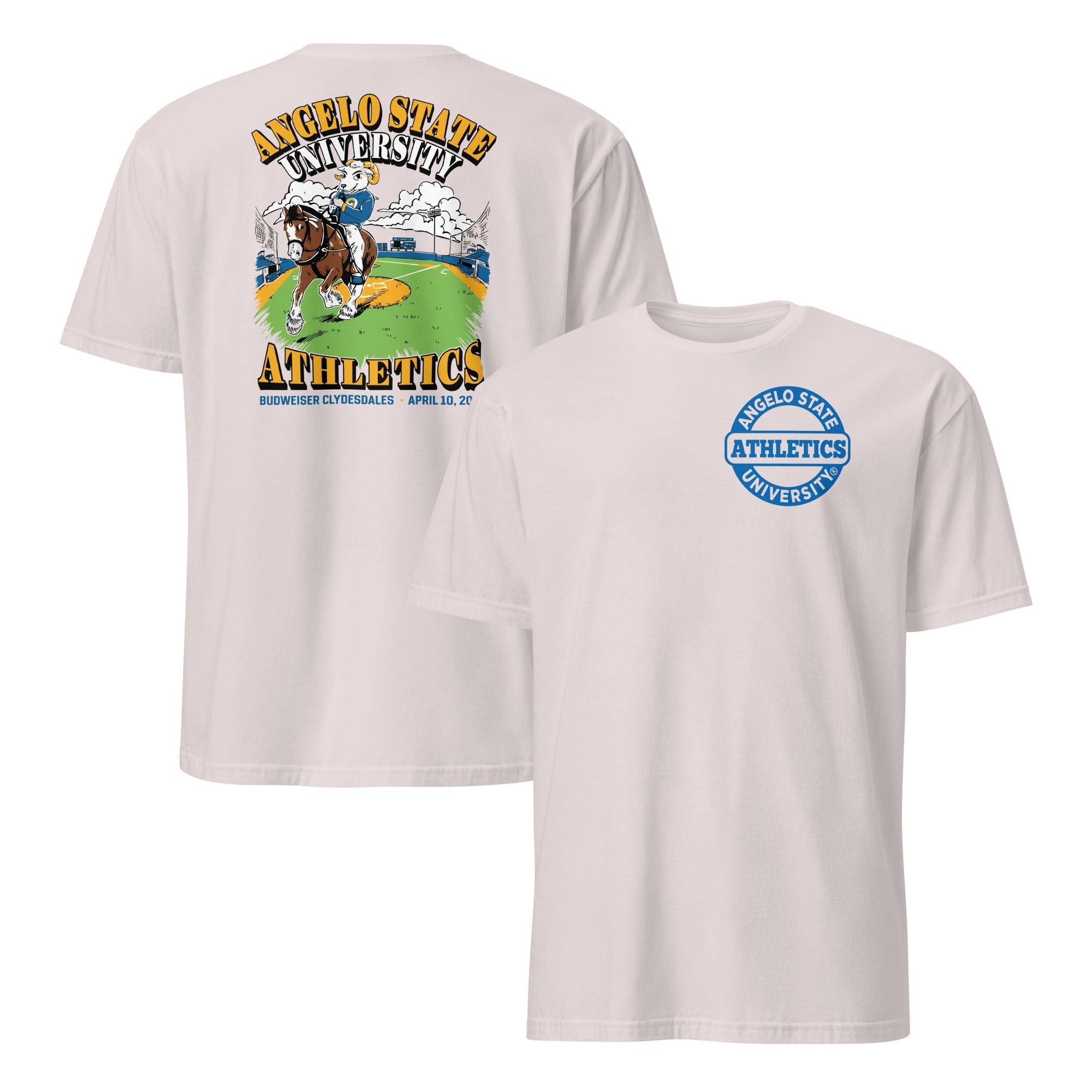 Angelo State University Shirt – Budweiser Clydesdales April 10 2026 Angelo State University Shirt – Budweiser Clydesdales April 10 2026
