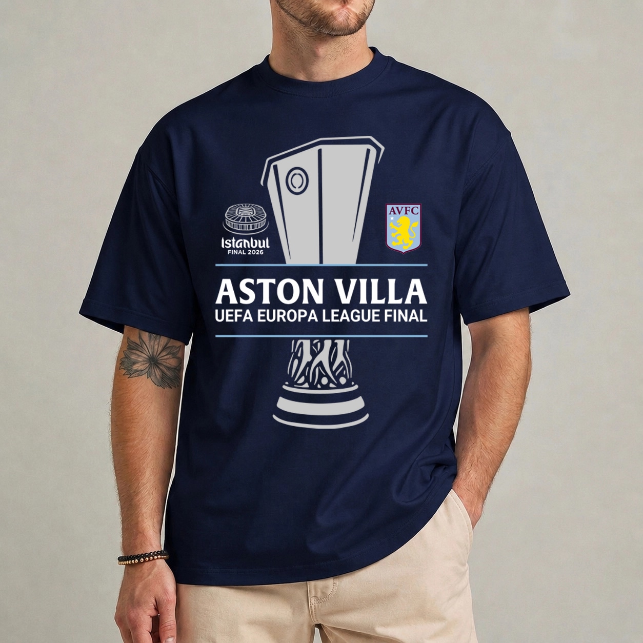 Aston Villa UEFA Europa League Final Istanbul 2026 Shirt Aston Villa UEFA Europa League Final Istanbul 2026 Shirt