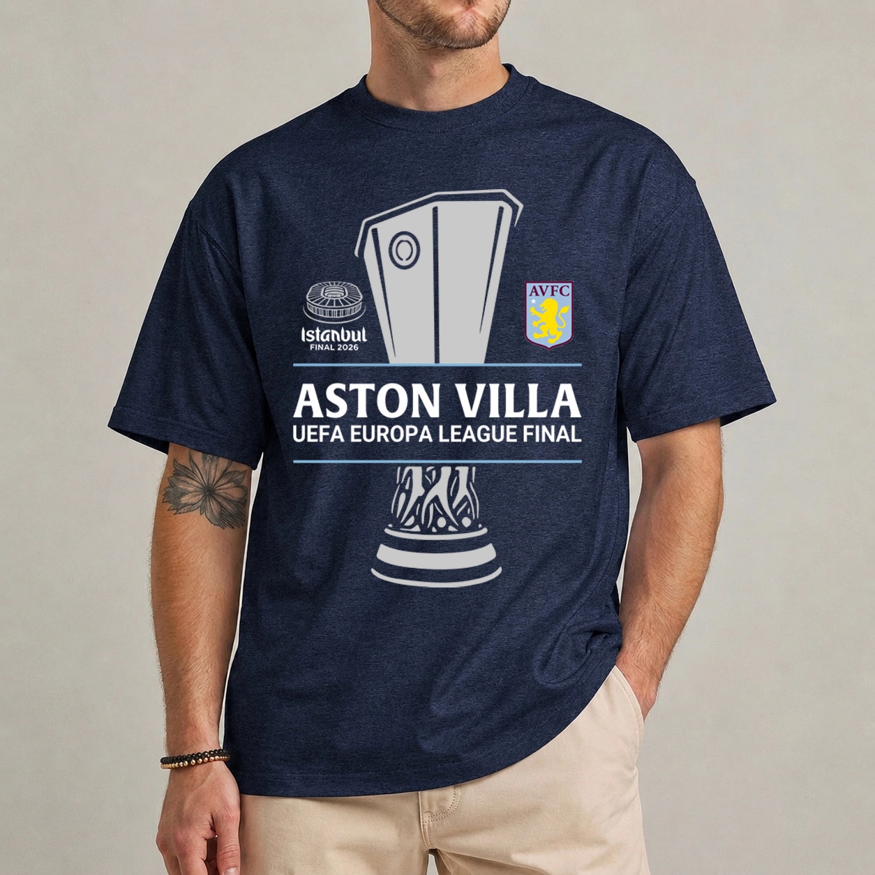 Aston Villa UEFA Europa League Final Istanbul 2026 Shirt Aston Villa UEFA Europa League Final Istanbul 2026 Shirt