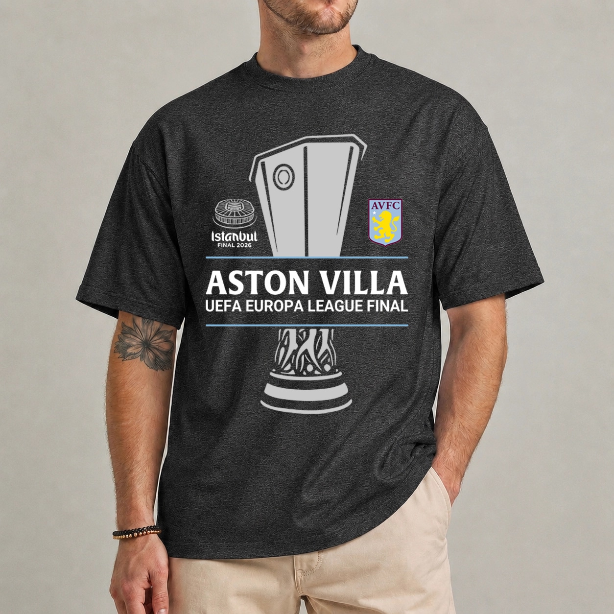 Aston Villa UEFA Europa League Final Istanbul 2026 Shirt Aston Villa UEFA Europa League Final Istanbul 2026 Shirt