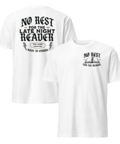Bookish Shirt – No Rest for the Reader _ BookTok Gift Tee