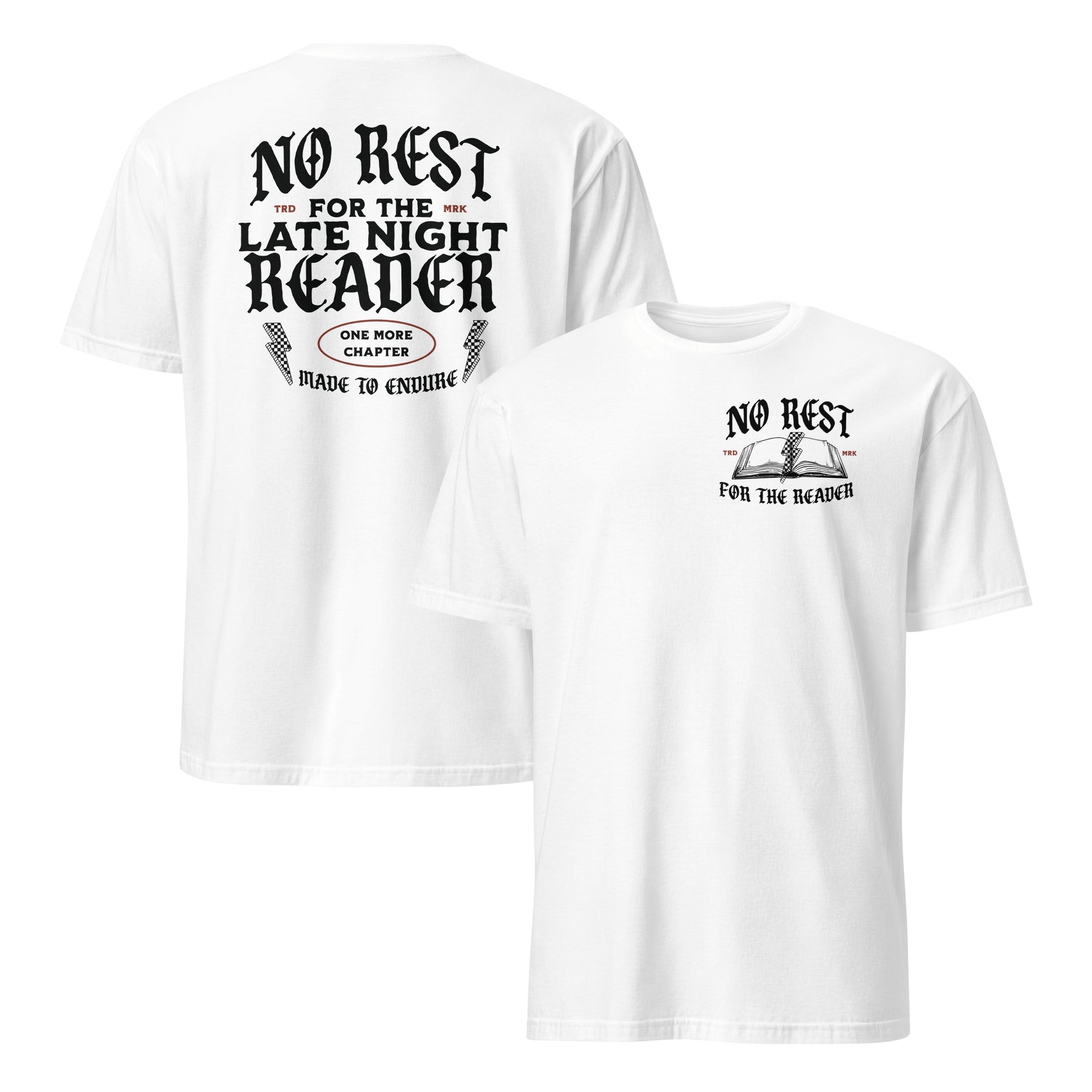 Bookish Shirt – No Rest for the Reader _ BookTok Gift Tee Bookish Shirt – No Rest for the Reader _ BookTok Gift Tee