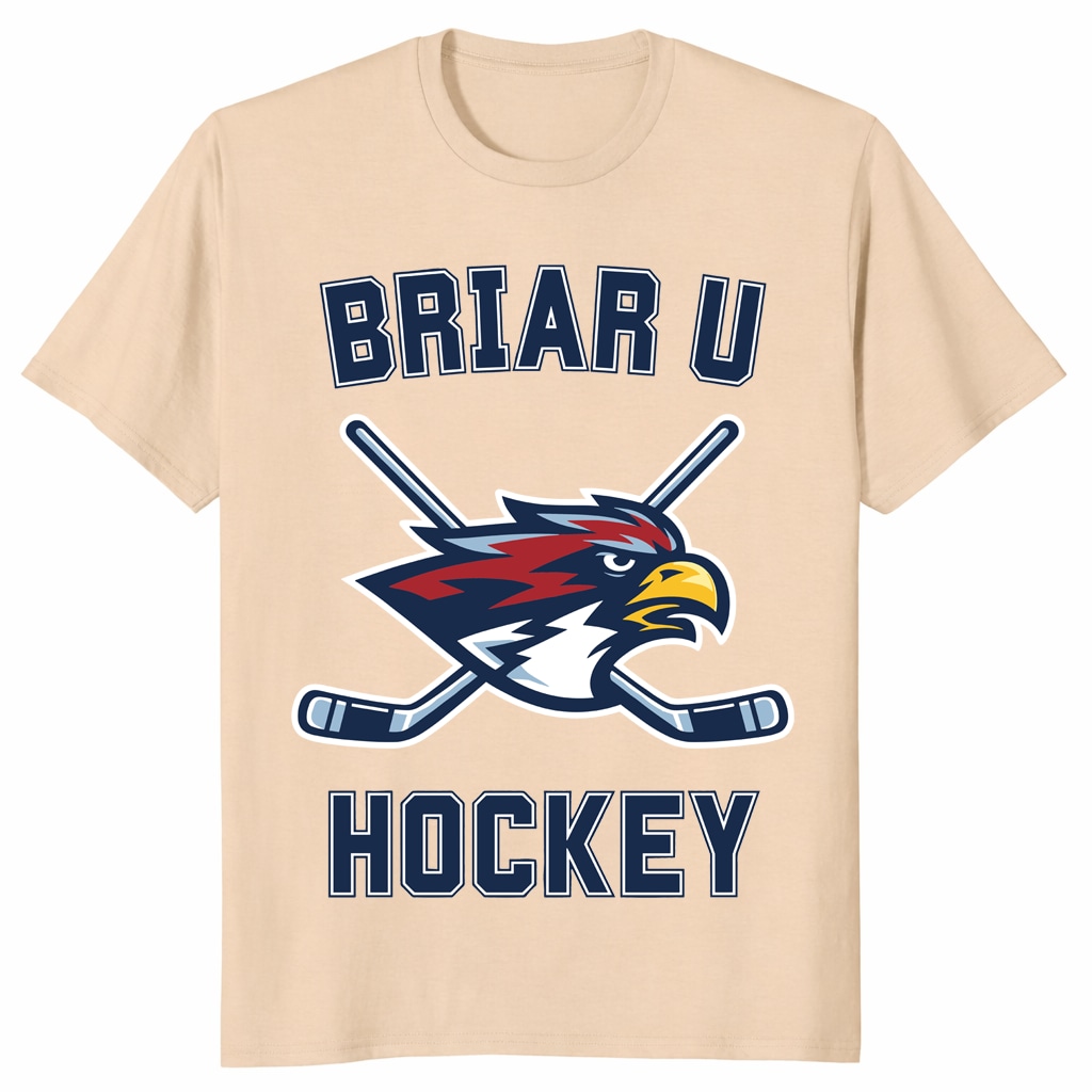 Briar University Hockey Shirt Elle Kennedy Off Campus Bookish Tee Briar University Hockey Shirt Elle Kennedy Off Campus Bookish Tee