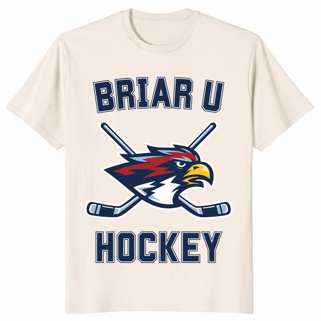 Briar University Hockey Shirt Elle Kennedy Off Campus Bookish Tee Briar University Hockey Shirt Elle Kennedy Off Campus Bookish Tee