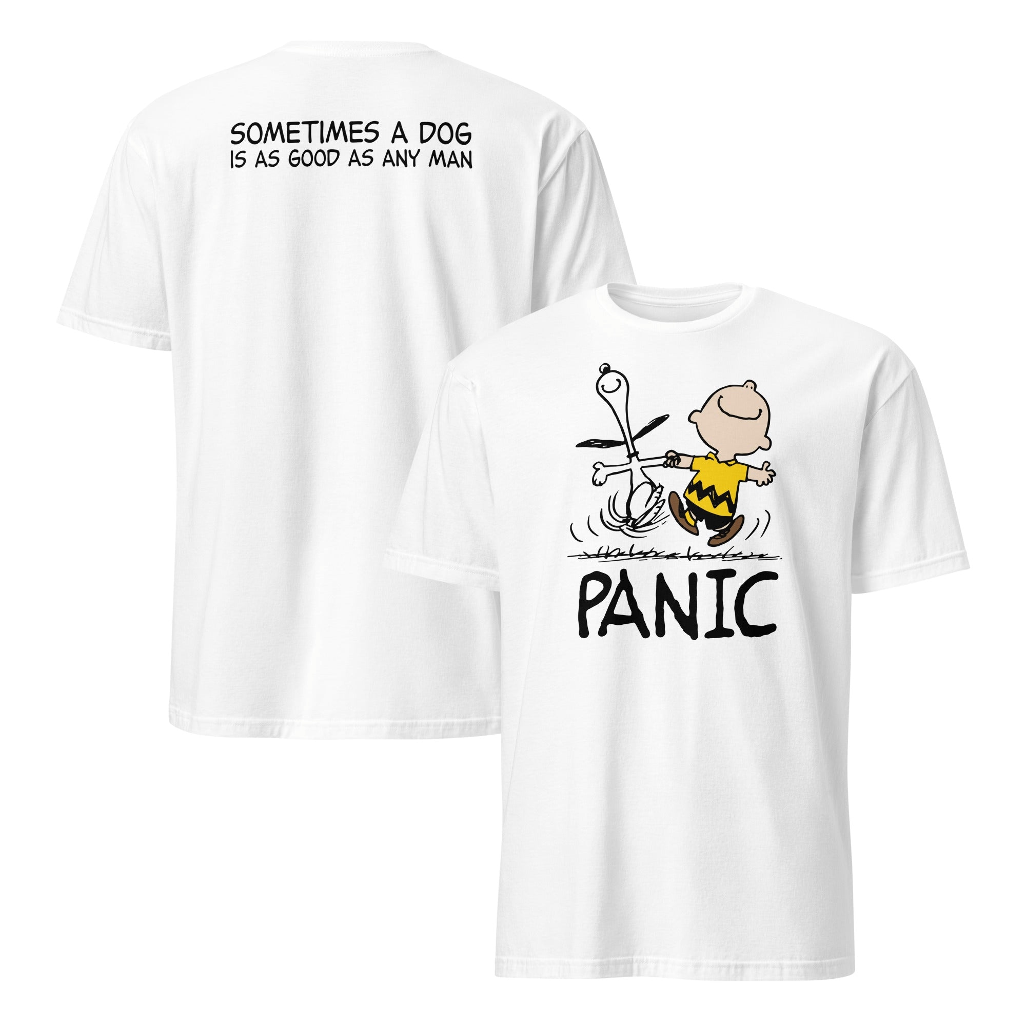 Charlie Brown Snoopy Panic Shirt – Dog Lover Quote Graphic Tee Charlie Brown Snoopy Panic Shirt – Dog Lover Quote Graphic Tee