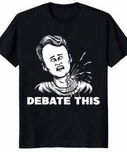 Charlie Kirk Debate This Shirt Conservative Political Statement Tee