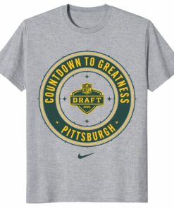 Countdown To Greatness – Pittsburgh NFL Draft 2026 Fan Shirt