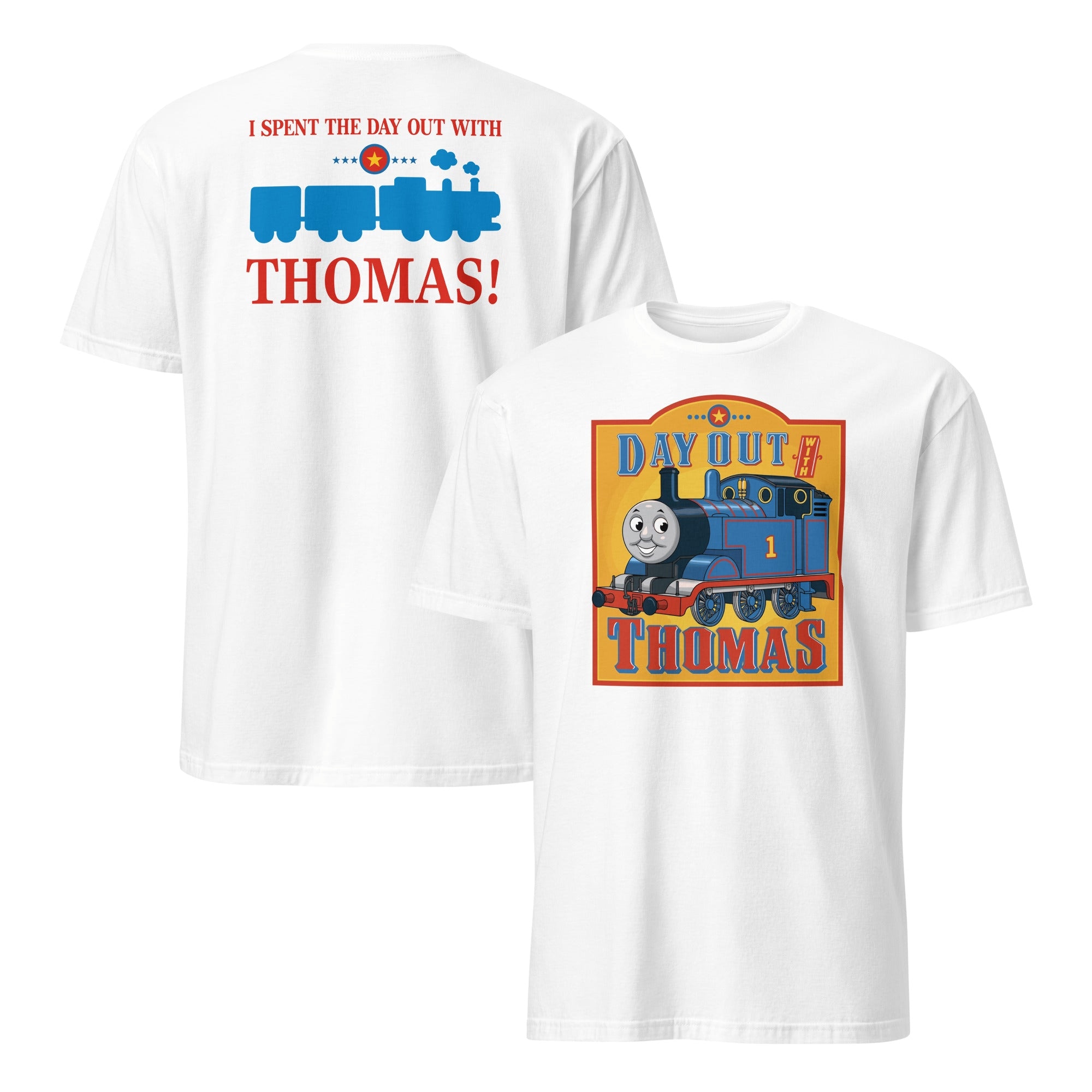 Day Out With Thomas Unisex Shirt – Kids Train Lover Gift Tee Day Out With Thomas Unisex Shirt – Kids Train Lover Gift Tee