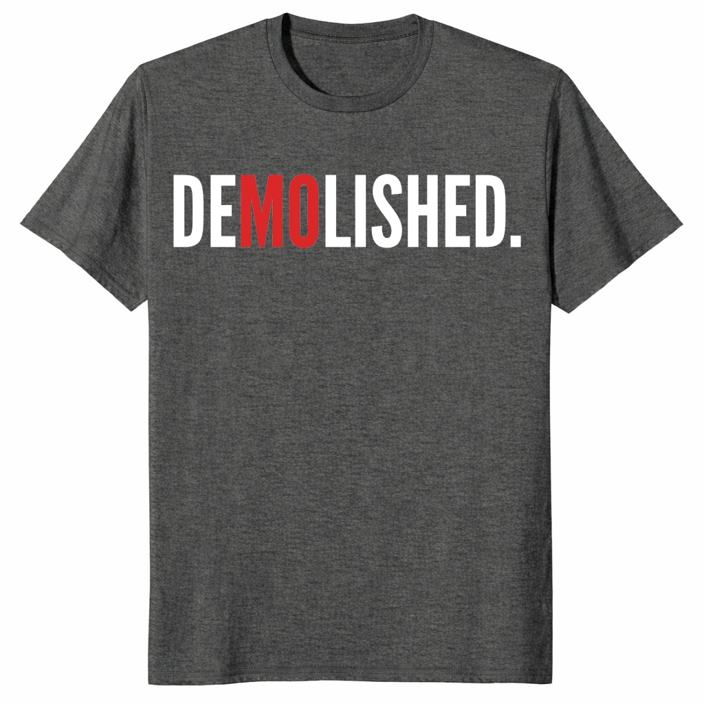 Demolished Mo Baller Unisex Shirt – Funny Baseball Fan Tee Demolished Mo Baller Unisex Shirt – Funny Baseball Fan Tee