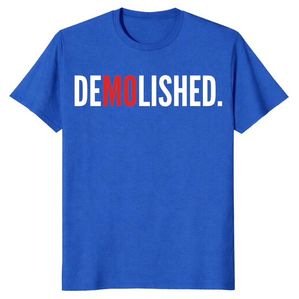 Demolished Mo Baller Unisex Shirt – Funny Baseball Fan Tee Demolished Mo Baller Unisex Shirt – Funny Baseball Fan Tee