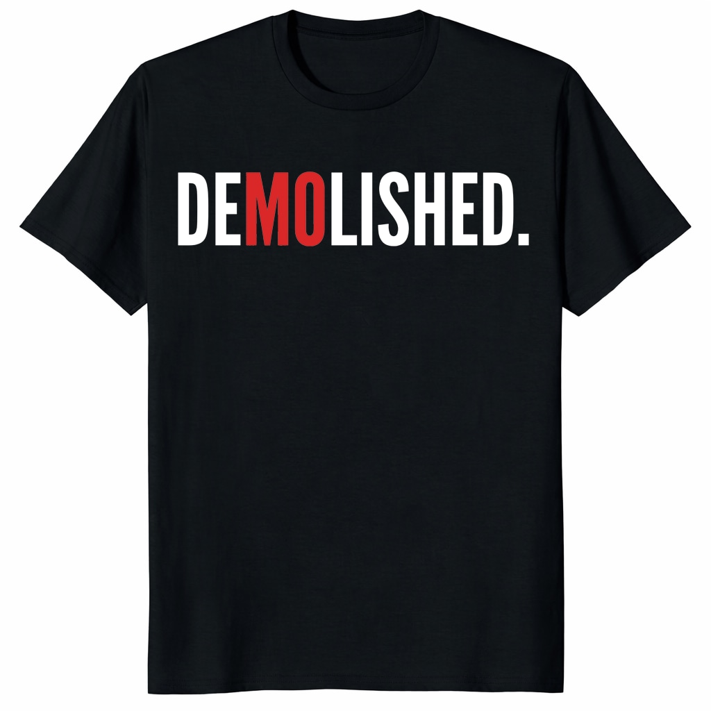 Demolished Mo Baller Unisex Shirt – Funny Baseball Fan Tee Demolished Mo Baller Unisex Shirt – Funny Baseball Fan Tee