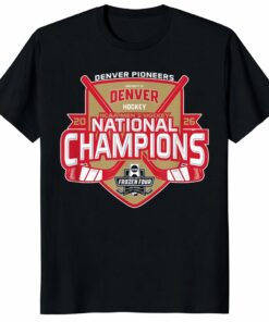 Denver Pioneers 2026 National Champions Men’s Hockey Shirt