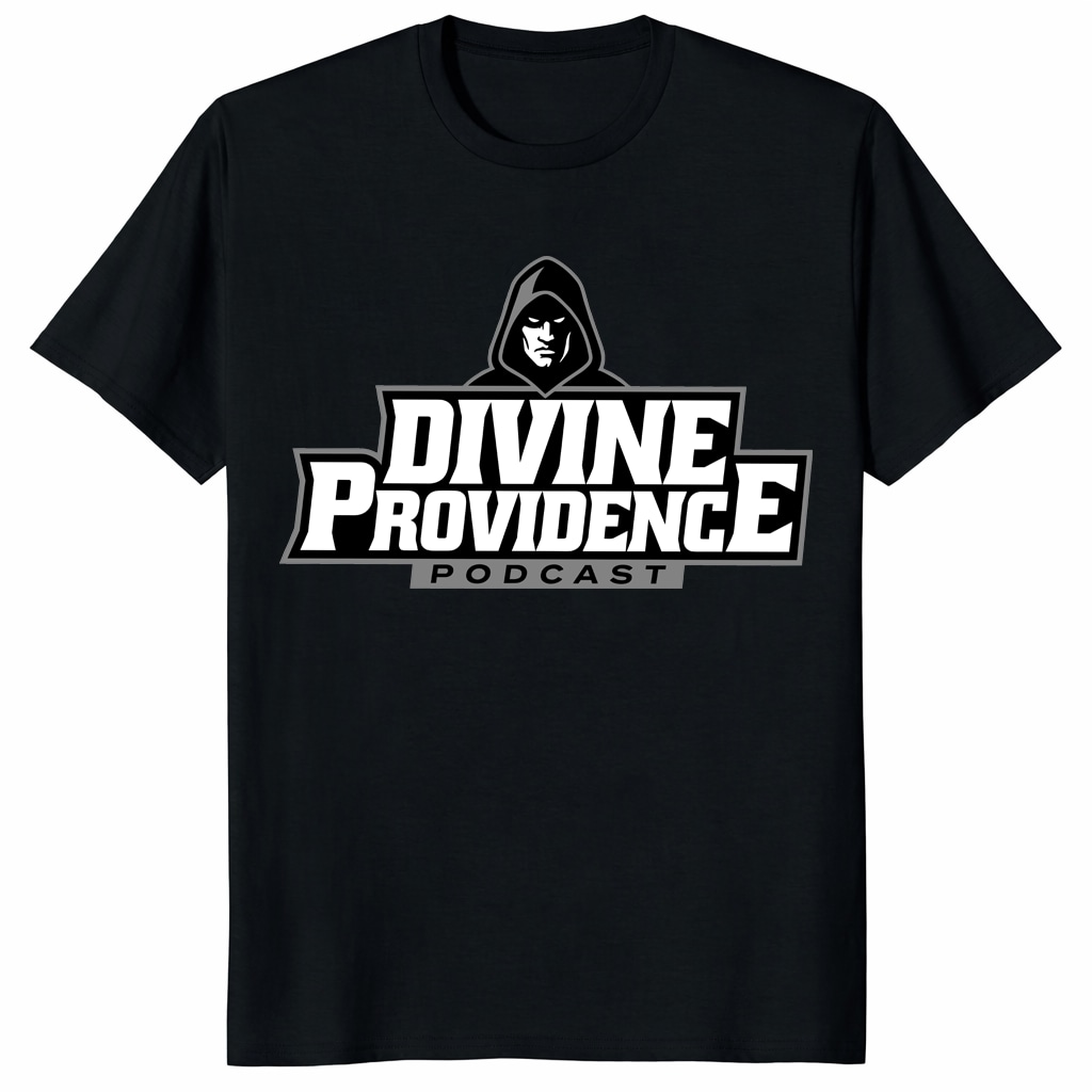 Divine Providence PodcasUnisex Shirt – Bold Logo Podcast Tee Divine Providence PodcasUnisex Shirt – Bold Logo Podcast Tee