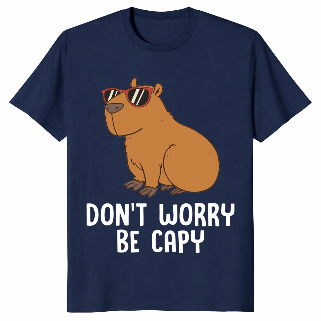 Don’t Worry Be Capy Unisex Shirt – Funny Capybara Lover Gift Don’t Worry Be Capy Unisex Shirt – Funny Capybara Lover Gift