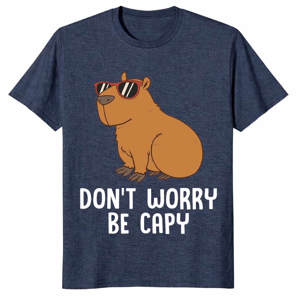 Don’t Worry Be Capy Unisex Shirt – Funny Capybara Lover Gift Don’t Worry Be Capy Unisex Shirt – Funny Capybara Lover Gift