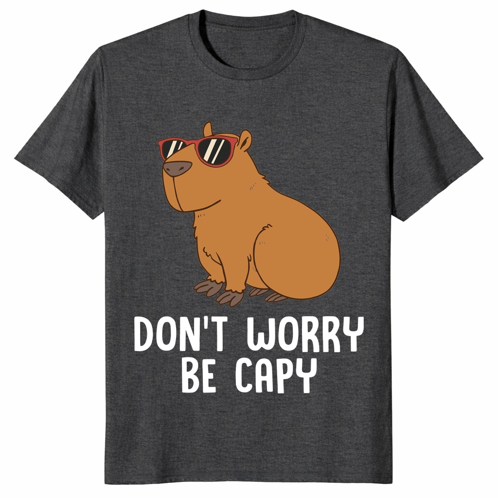 Don’t Worry Be Capy Unisex Shirt – Funny Capybara Lover Gift Don’t Worry Be Capy Unisex Shirt – Funny Capybara Lover Gift