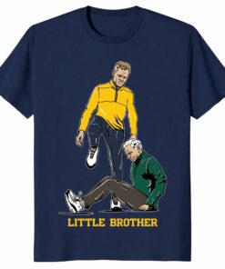 Dusty May Tom Izzo Little Brother Tee _ Michigan Rivalry Shirt Dusty May Tom Izzo Little Brother Tee _ Michigan Rivalry Shirt