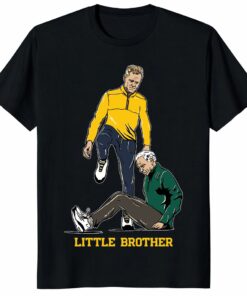 Dusty May Tom Izzo Little Brother Tee _ Michigan Rivalry Shirt
