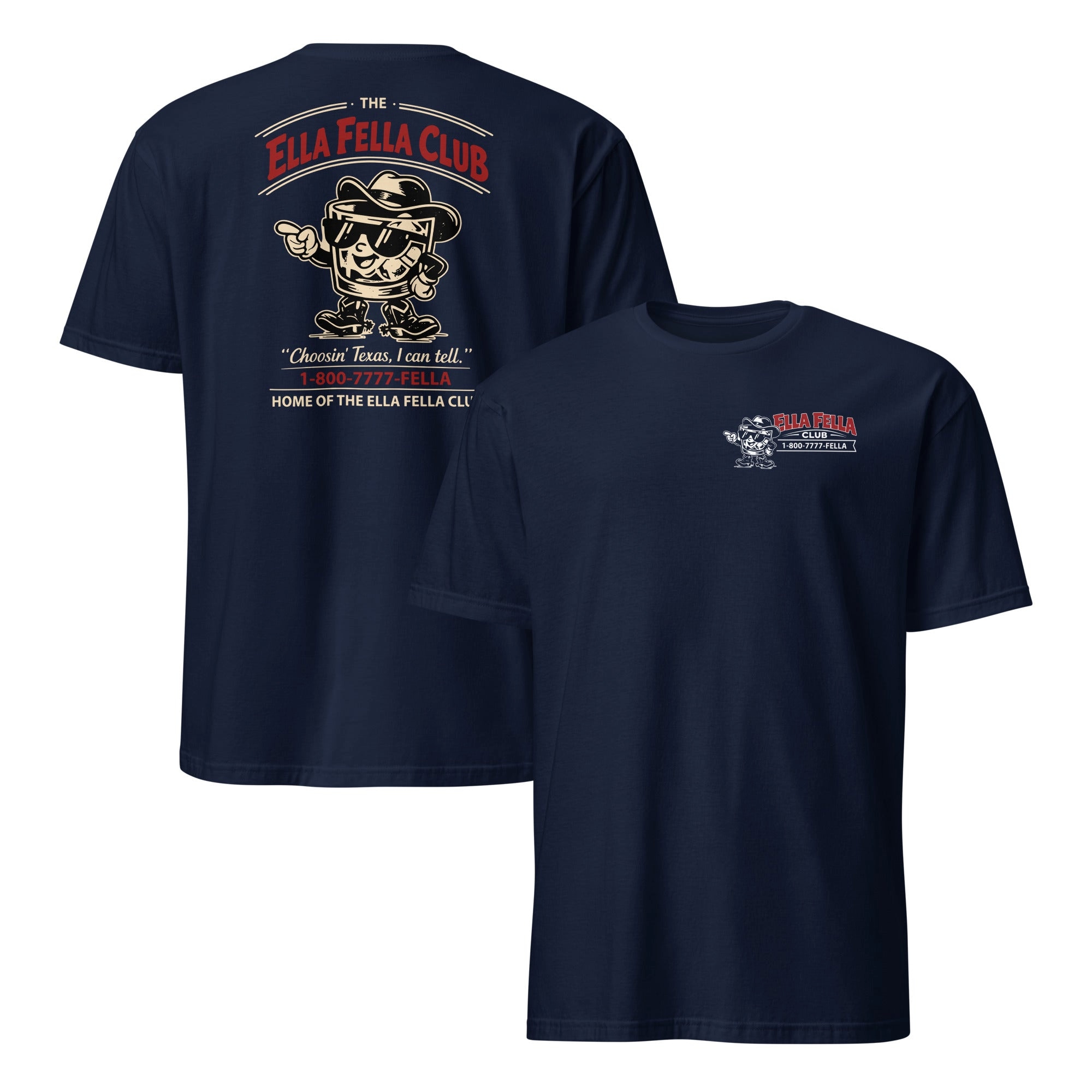 Ella Fella Club Shirt – Vintage Cowboy Texas Graphic Tee Ella Fella Club Shirt – Vintage Cowboy Texas Graphic Tee