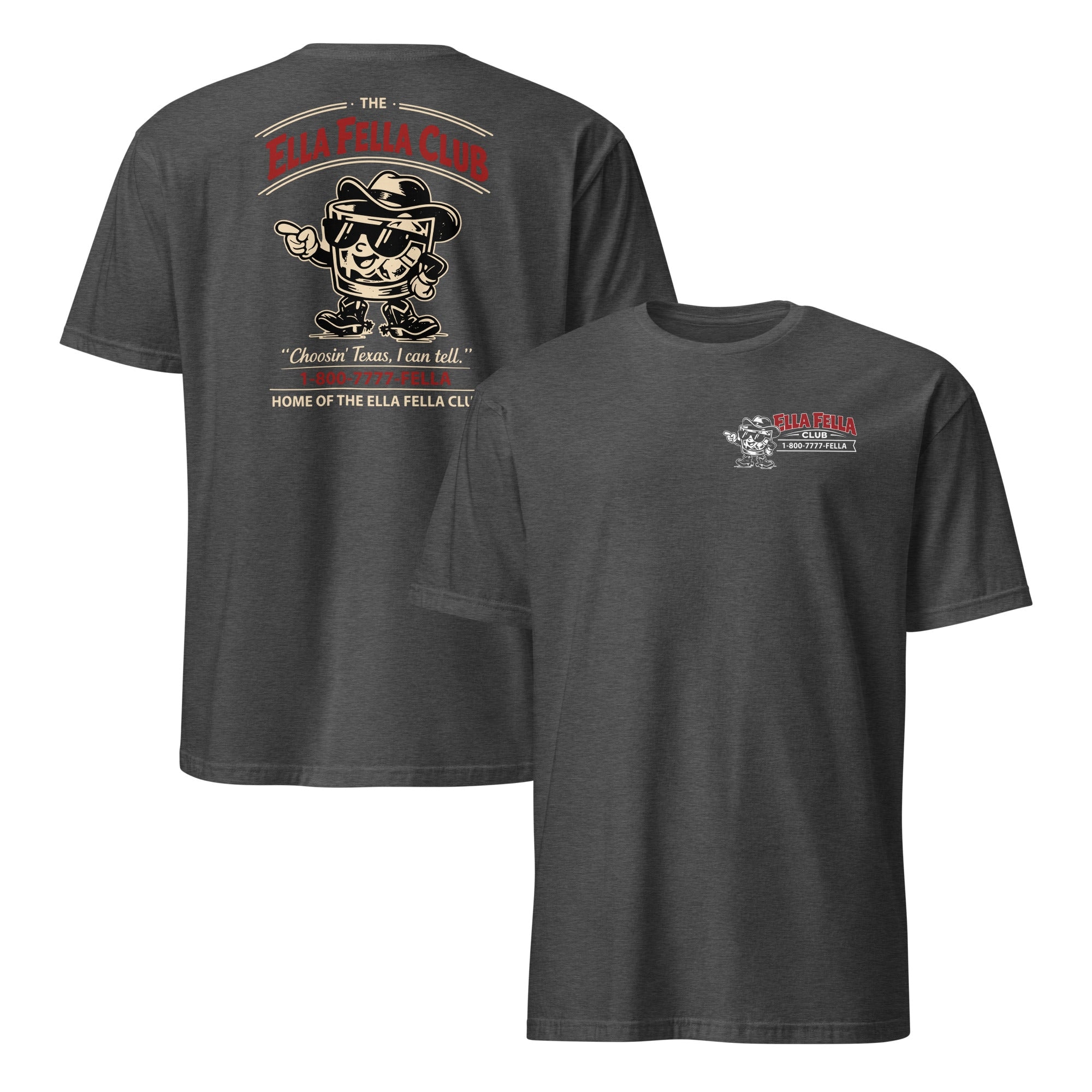Ella Fella Club Shirt – Vintage Cowboy Texas Graphic Tee Ella Fella Club Shirt – Vintage Cowboy Texas Graphic Tee