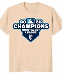Everett AquaSox 2025 Northwest League Champions Shirt