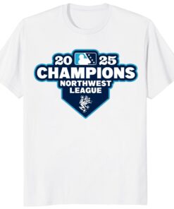 Everett AquaSox 2025 Northwest League Champions Shirt