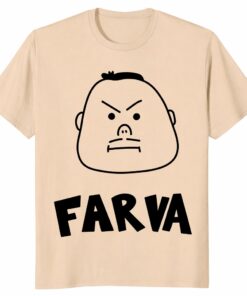 Farva Shirt – Funny Bachelor Party Cartoon Big Head Tee