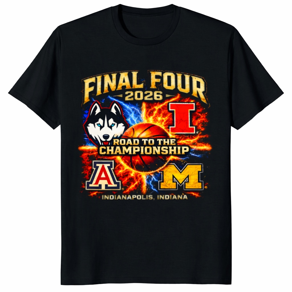 Final Four 2026 Indianapolis Unisex Shirt _ Road to Championship Final Four 2026 Indianapolis Unisex Shirt _ Road to Championship