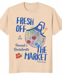 Fresh Off the Market Bachelorette Shirt – Personalized Party Tee