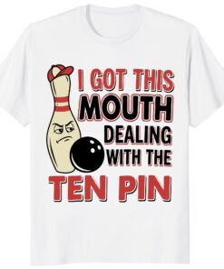 Funny Bowling Shirt – Retro Ten Pin League Team Humor Gift Tee