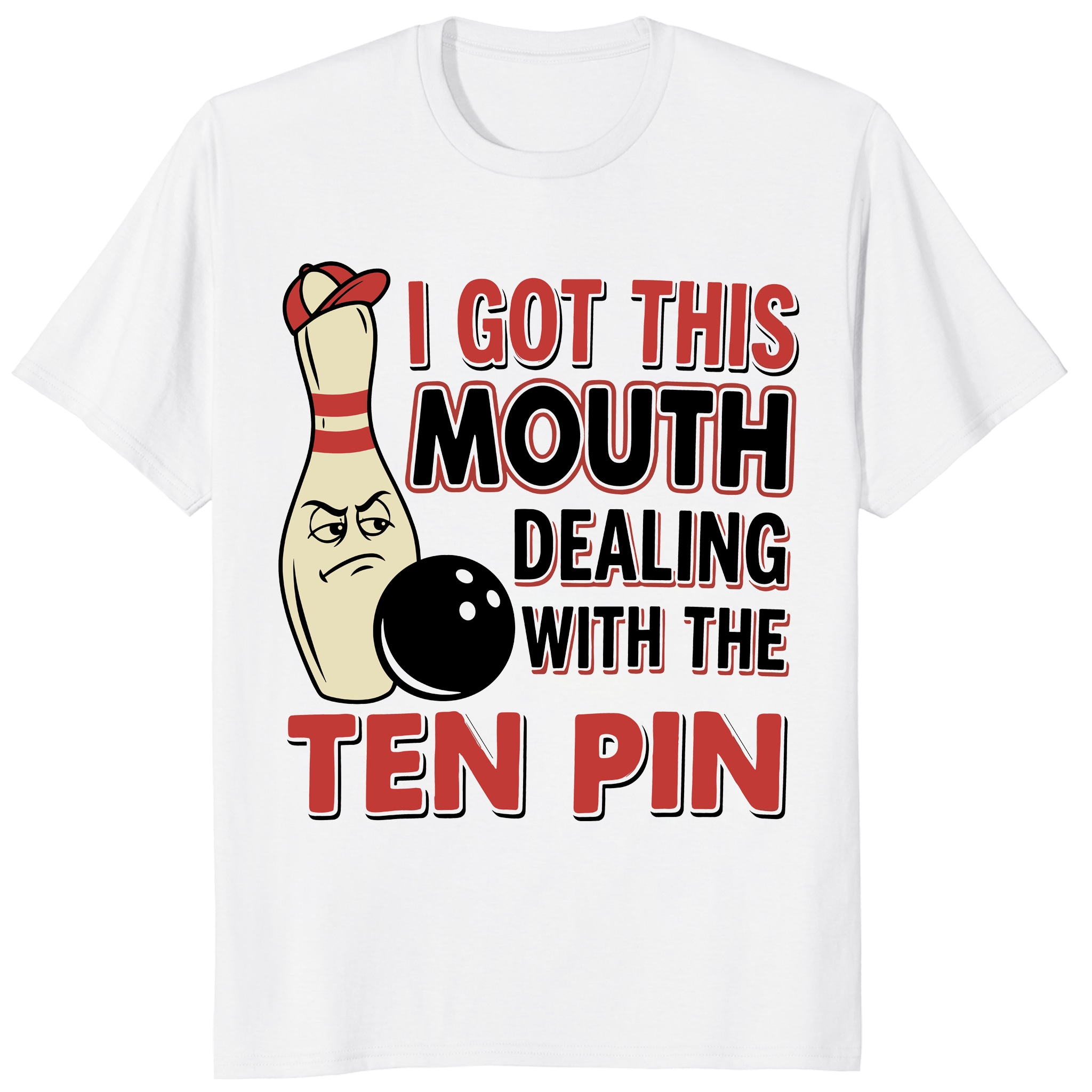 Funny Bowling Shirt – Retro Ten Pin League Team Humor Gift Tee Funny Bowling Shirt – Retro Ten Pin League Team Humor Gift Tee