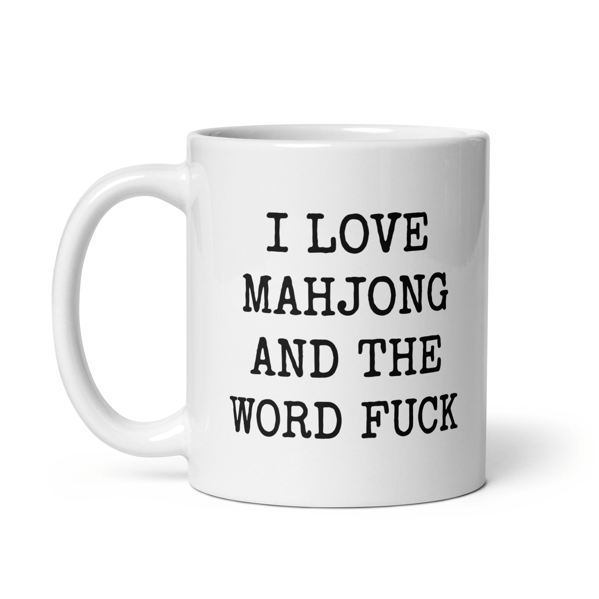 Funny Mahjong Mug – Swear Word Gift for Mahjong Lovers Funny Mahjong Mug – Swear Word Gift for Mahjong Lovers