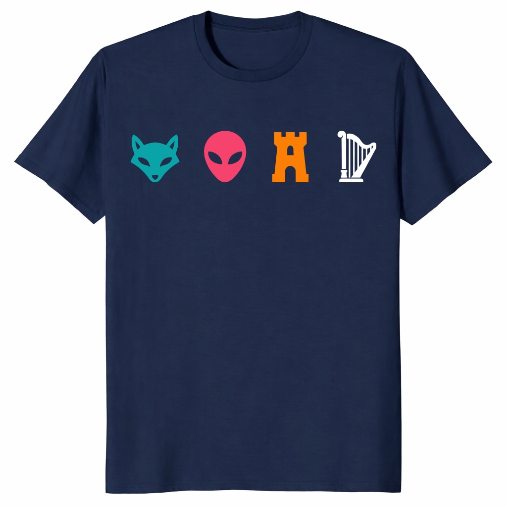 Funny Spurs Fox Alien Castle Harper Unisex Shirt Funny Spurs Fox Alien Castle Harper Unisex Shirt