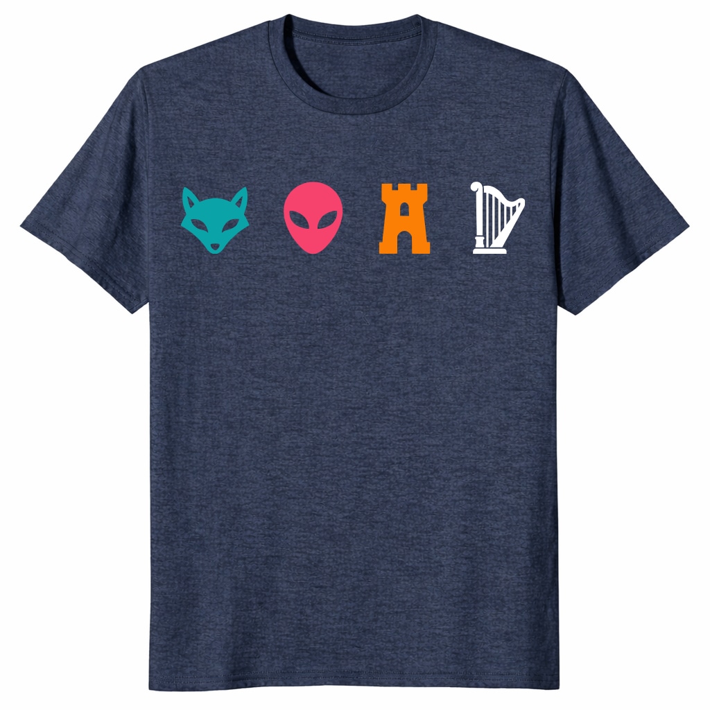 Funny Spurs Fox Alien Castle Harper Unisex Shirt Funny Spurs Fox Alien Castle Harper Unisex Shirt