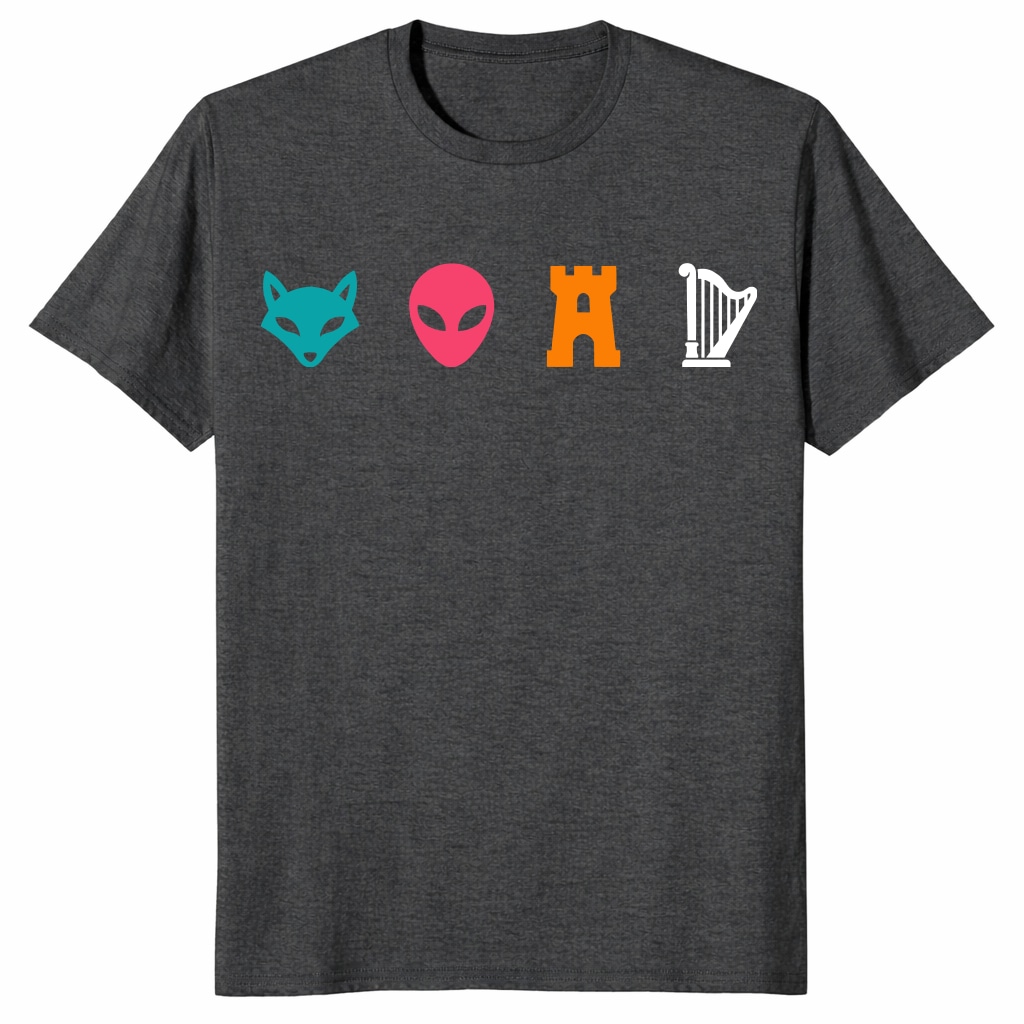 Funny Spurs Fox Alien Castle Harper Unisex Shirt Funny Spurs Fox Alien Castle Harper Unisex Shirt
