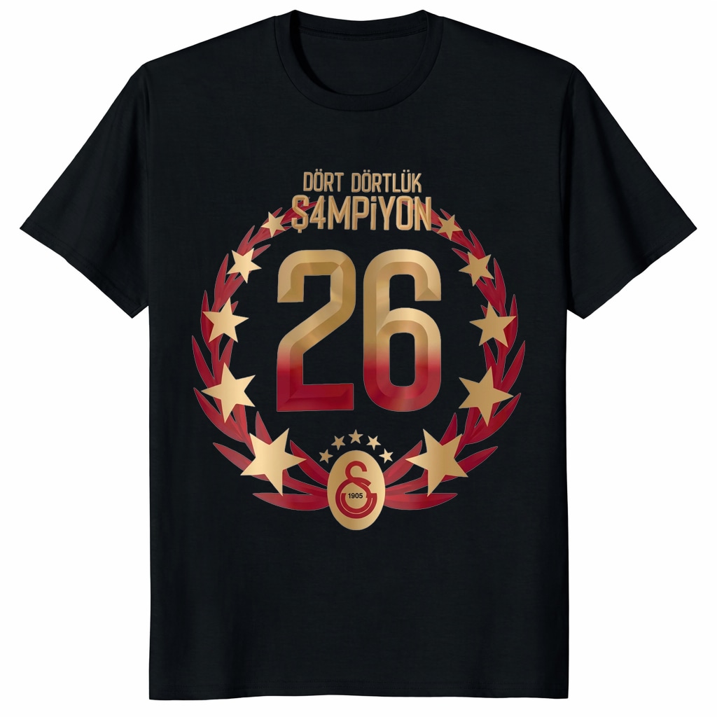 Galatasaray 26th Championship Unisex Shirt Galatasaray 26th Championship Unisex Shirt