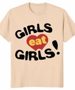 Girls Eat Girls Unisex Shirt – Funny Retro LGBTQ Pride Gift Tee