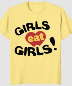 Girls Eat Girls Unisex Shirt – Funny Retro LGBTQ Pride Gift Tee