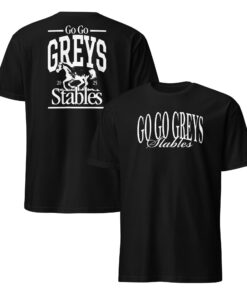 Go Go Greys Stables 2025 Unisex Shirt – Equestrian Racing Fan Tee